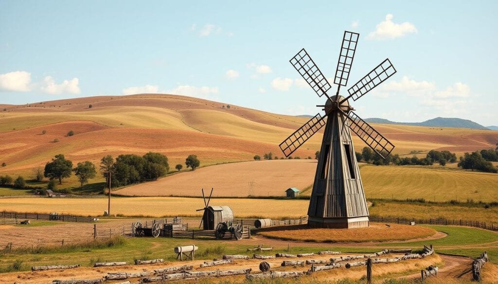 First Wind Turbine Invention