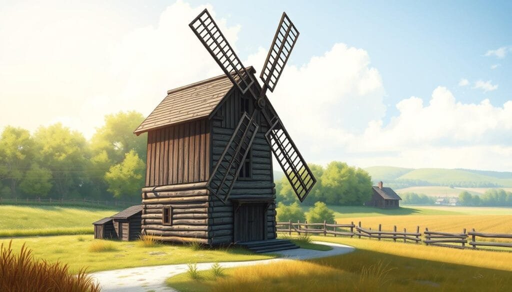 Halladay Windmill Historical Design