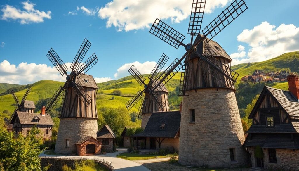 Medieval European Windmill Technology
