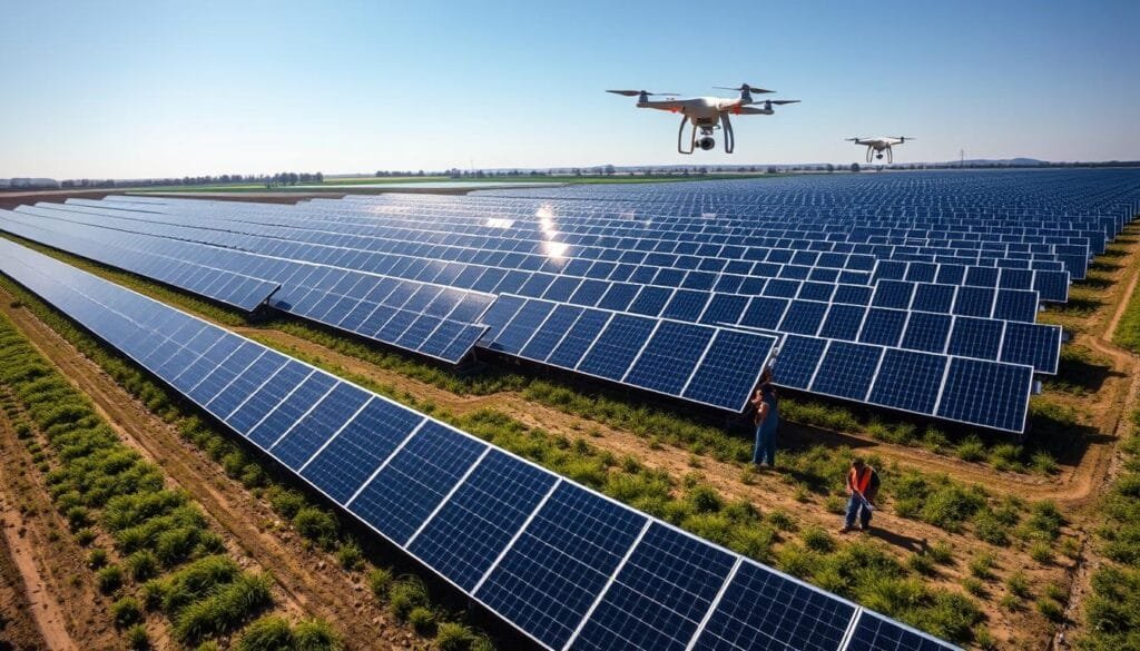 Solar Farm Maintenance Operations