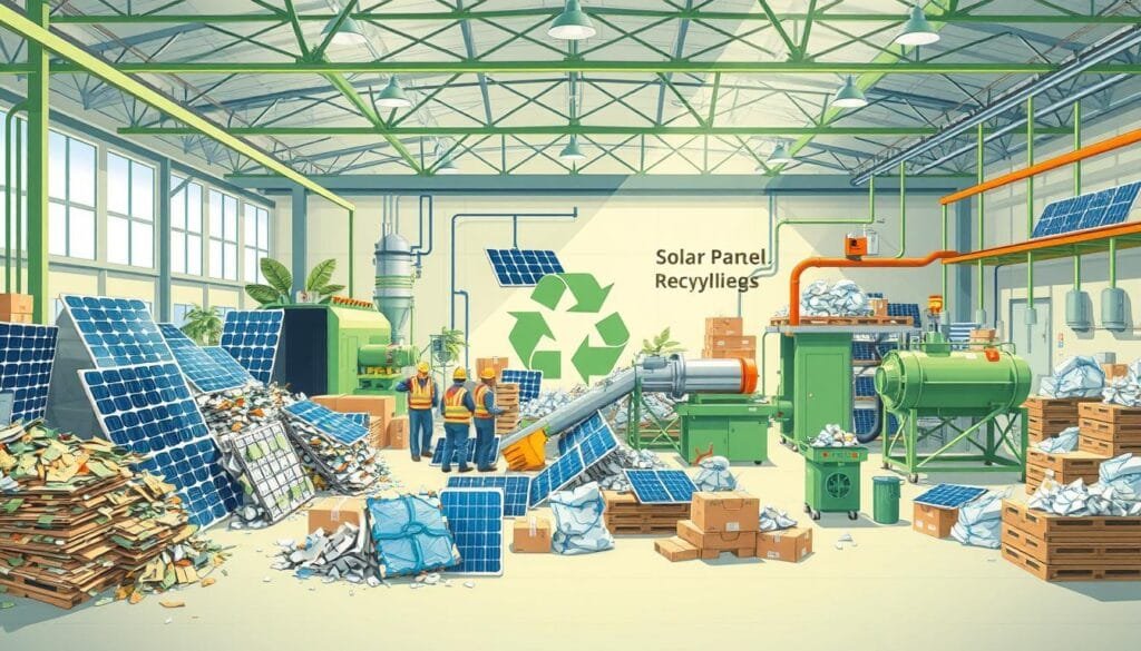 Solar Panel Recycling Process