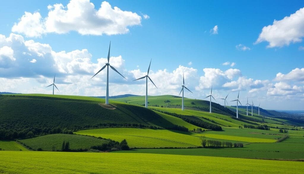 Wind Turbines Renewable Energy Landscape