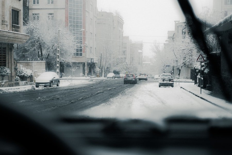 Snowy streets