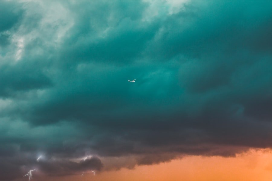 Storm clouds
