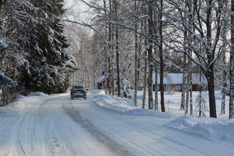 Photo Snowy streets