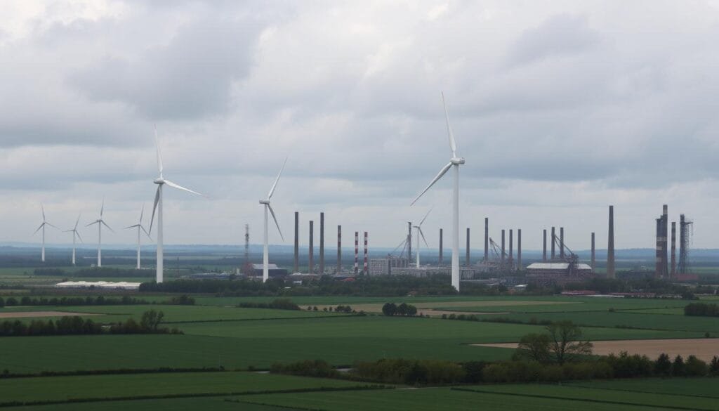 Wind Turbines Industrial Revolution